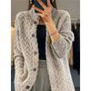 A Base Cardigan for Autumn and Winter, A New Jacquard Sweater, A Knitted and Twisted Sweater, A Versatile Top for Women
