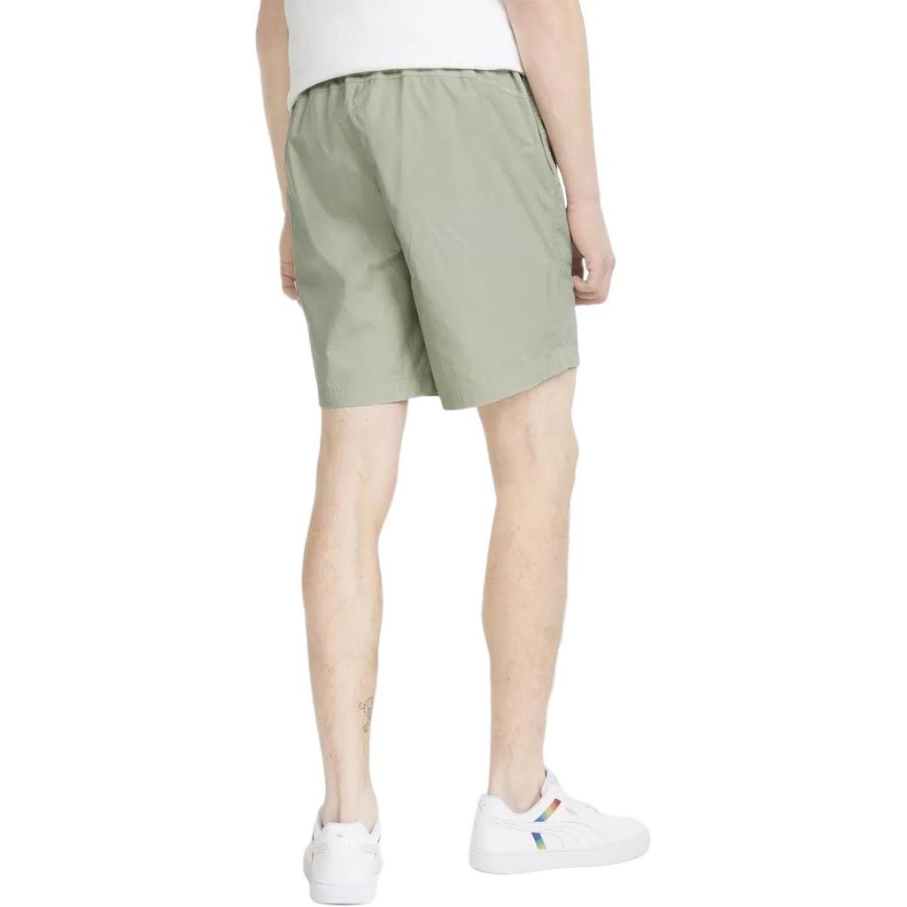 Puma Logo Elastic Mid Waist Three Quarter Casual Shorts Men shorts Spring-Moss 847412-33