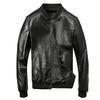 JINLUN Men's Genuine Leather Lambskin Leather Jacket, Rider's Jacket, Leather Jacket, Stadium Jacket, Genuine Leather Jacket, Leather Jacket, Jumper,