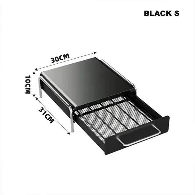 Capsule Coffee Display Rack Storage drawer Bar Ins Wind Table Top Tea Bag Storage Box Coffee Machine Base Drawer Storage Shelves