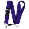 Pure Color Credential Holder Lanyard For Keys Neck Strap Id Card Badge Holder Key Chain Key Rings Accessories Christmas Holiday Gifts