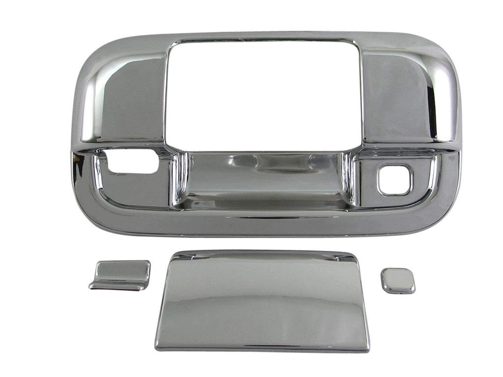 BRIGHTZ Chrome Door Handle Covers and Rear Hatch Knob Plate Set for the Every Van DA17V (D Type) [REA-DHC-010] (DA, DA17, A17) (Product Code 18901)