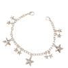 Sterling Silver Star Jewelry Set: Bracelet & Necklace by Xianmei