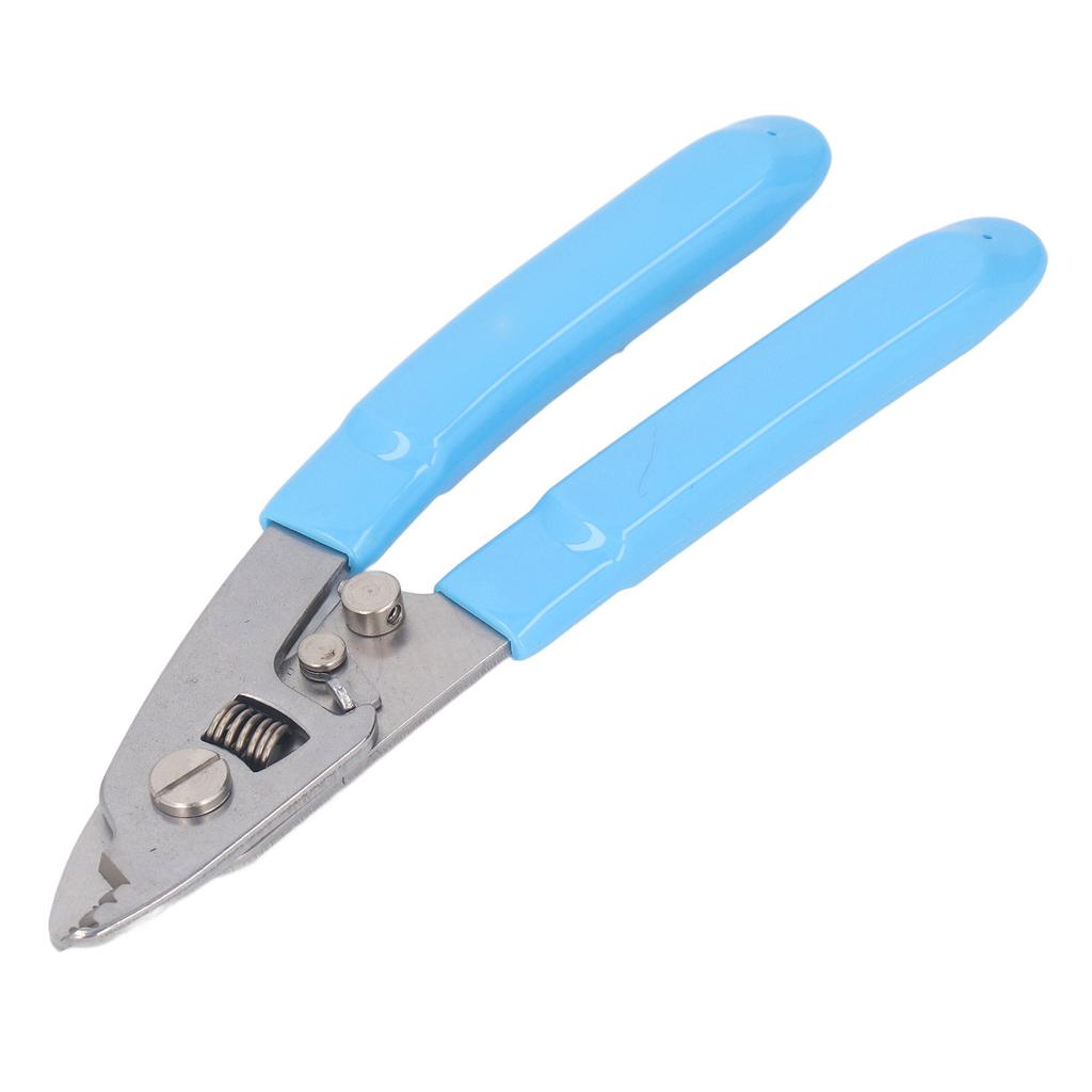 Fiber Optic Stripper 3 Hole Precise Cut Stainless Steel Wire Stripping Pliers for FTTH