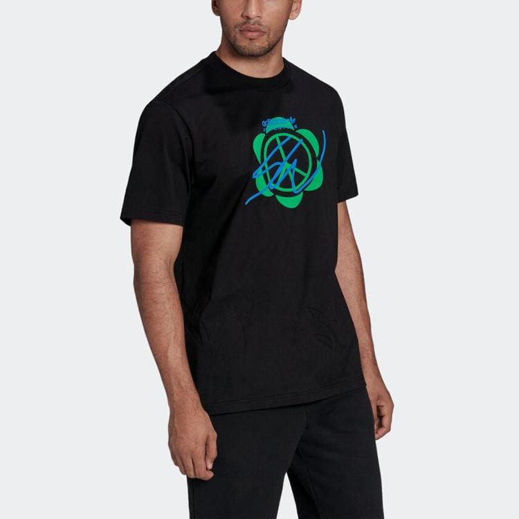 Adidas Sean Wotherspoon Superturf Reversible Tee Black Men Streetwear HI3300