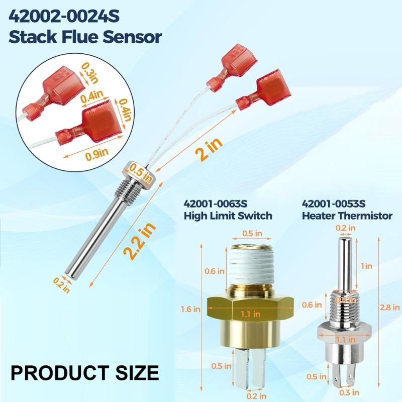 Professional Pool Heater Sensors Heating Systems Maintenance Part Pool Temperature Control Heater Thermistor for Pool