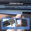 Automatic Retractable Car Sunshade with Magnetic Privacy Curtain