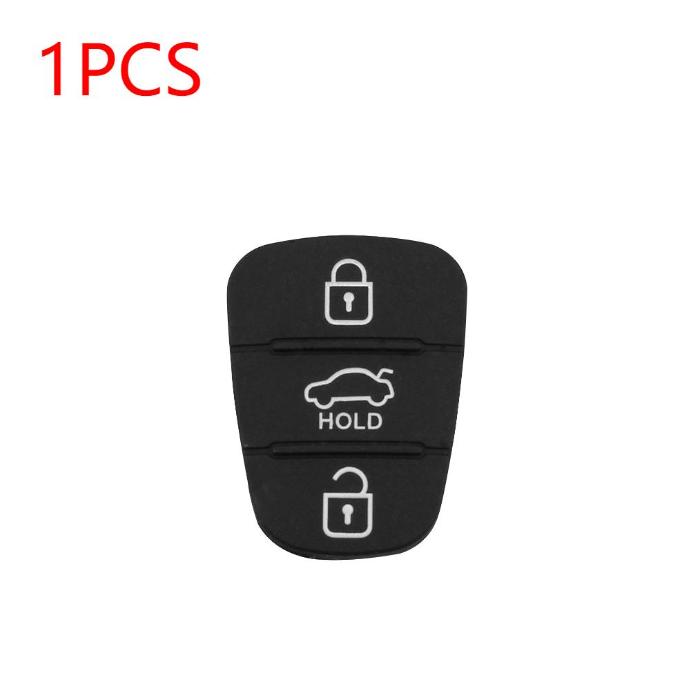 1/5/10PCS Replacement 3 Button Rubber Pad for i30/i35/iX20 Solaris Verna Flip Remote Car Key Shell Case Cover