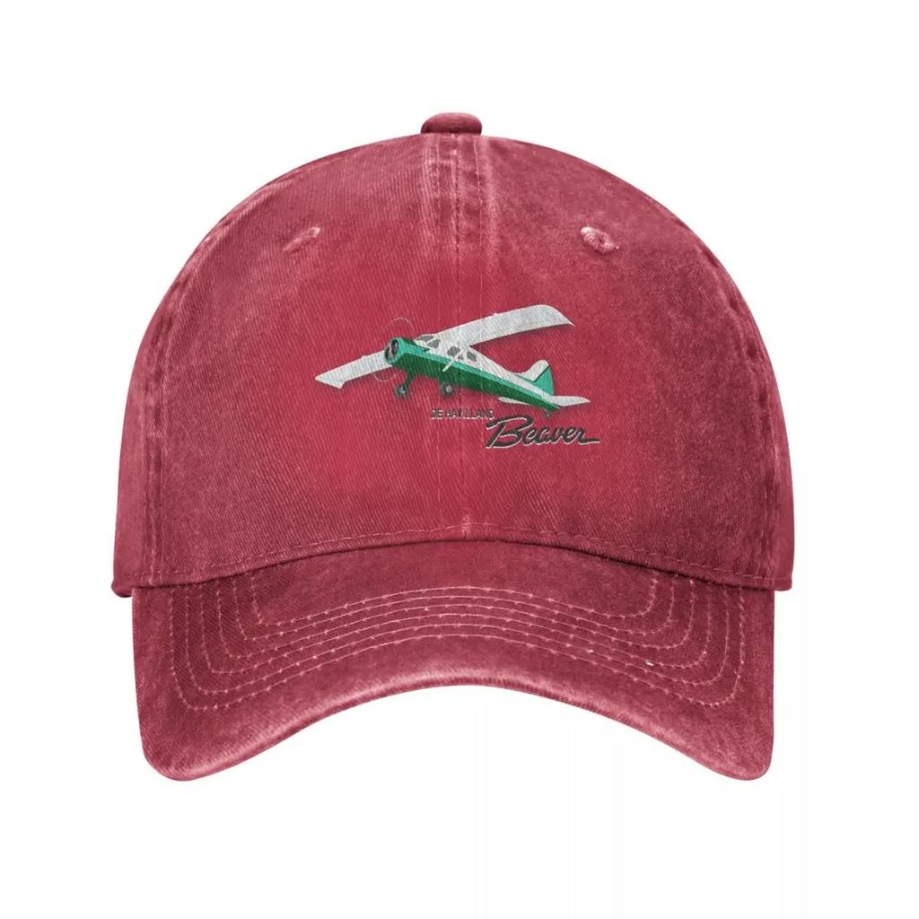 De Havilland Beaver Basebollkeps anpassad Hatt Skärm trendig sommarhatt Damhattar För Solen Unisex