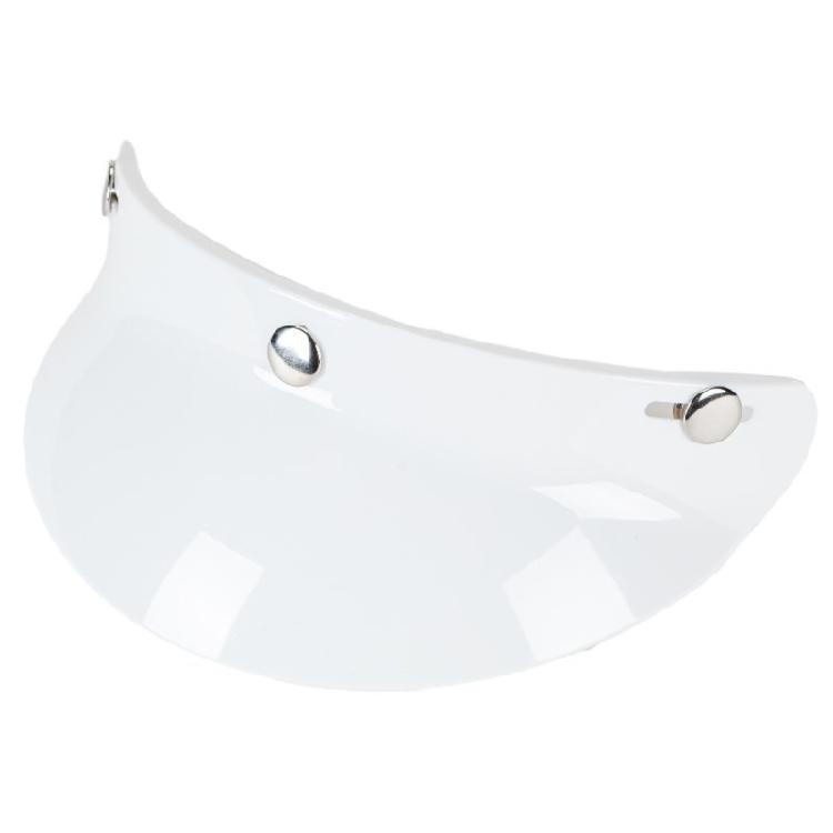 3-snap 3/4 Open Face Helmet Visor for Sun Shade Protector for Motorcycle Riding