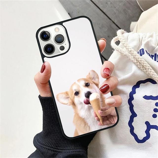 Corgi Dog and bubble tea Phone Case Cover For iPhone 17 Air 15 16 14 13 12 Pro Max 11 Pro Max Plus Coque Shell
