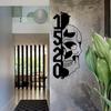 Gothic Metal Address Sign Skull House Number Plaque Victorian Custom Home Decor