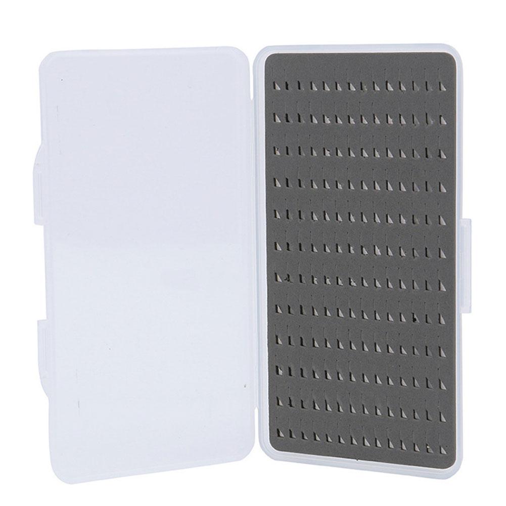 ABS Lightweight Fly Fishing Storage Tackle Box Fish Hook Lure Case with Foam Accessory