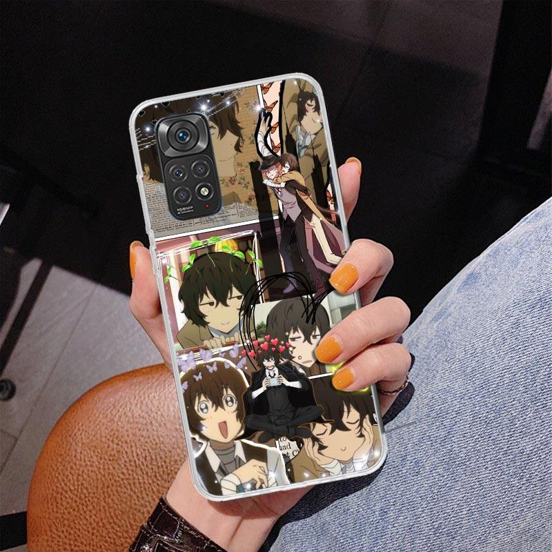 Bungo Stray Dogs Poster Anime Phone Case For Xiaomi Redmi Note 15 14 13 12S 12 11 Pro Plus 14S 11S 11E 10 10S 11T 5G Personalize