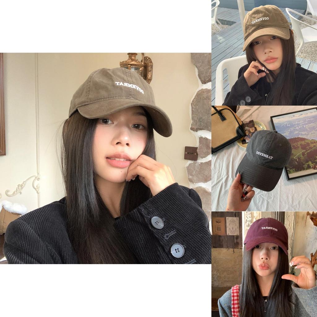 Retro Versatile Embroidered Baseball Hat Comfortable Relaxed Style For Everyday Use