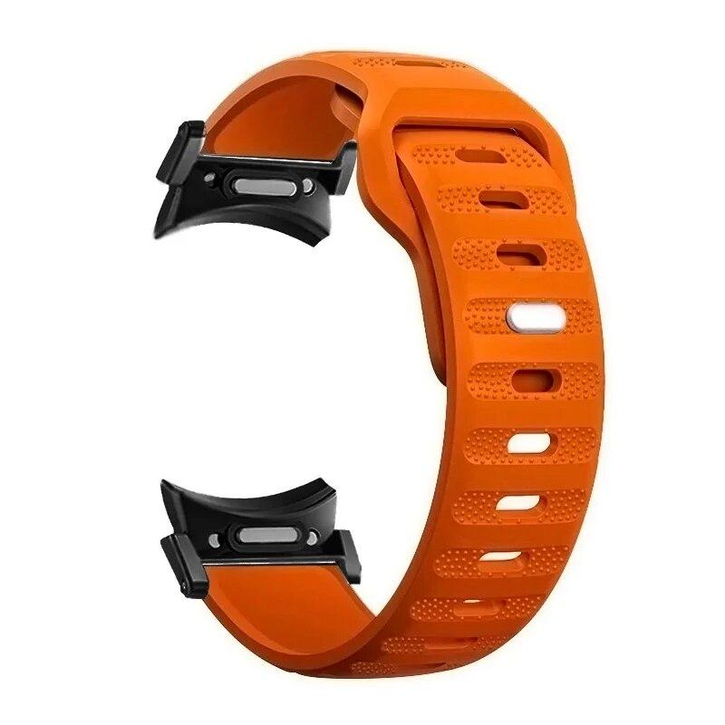 Silicone Strap for Samsung Galaxy Watch 6 5 4 40mm 44mm 5Pro 45mm No Gaps Band For Galaxy Watch 6 Classic 43 47mm 42 46mm Correa