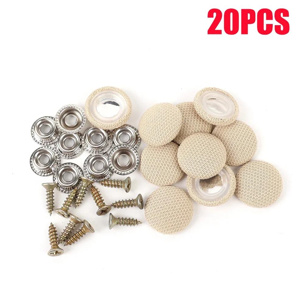 Upevňovací klipy do stropních šroubů do auta, střešní látka do interiéru auta, přezka, uzávěr šroubu, nýt, upevňovač víčka, upevňovací spona, příslušenství do auta