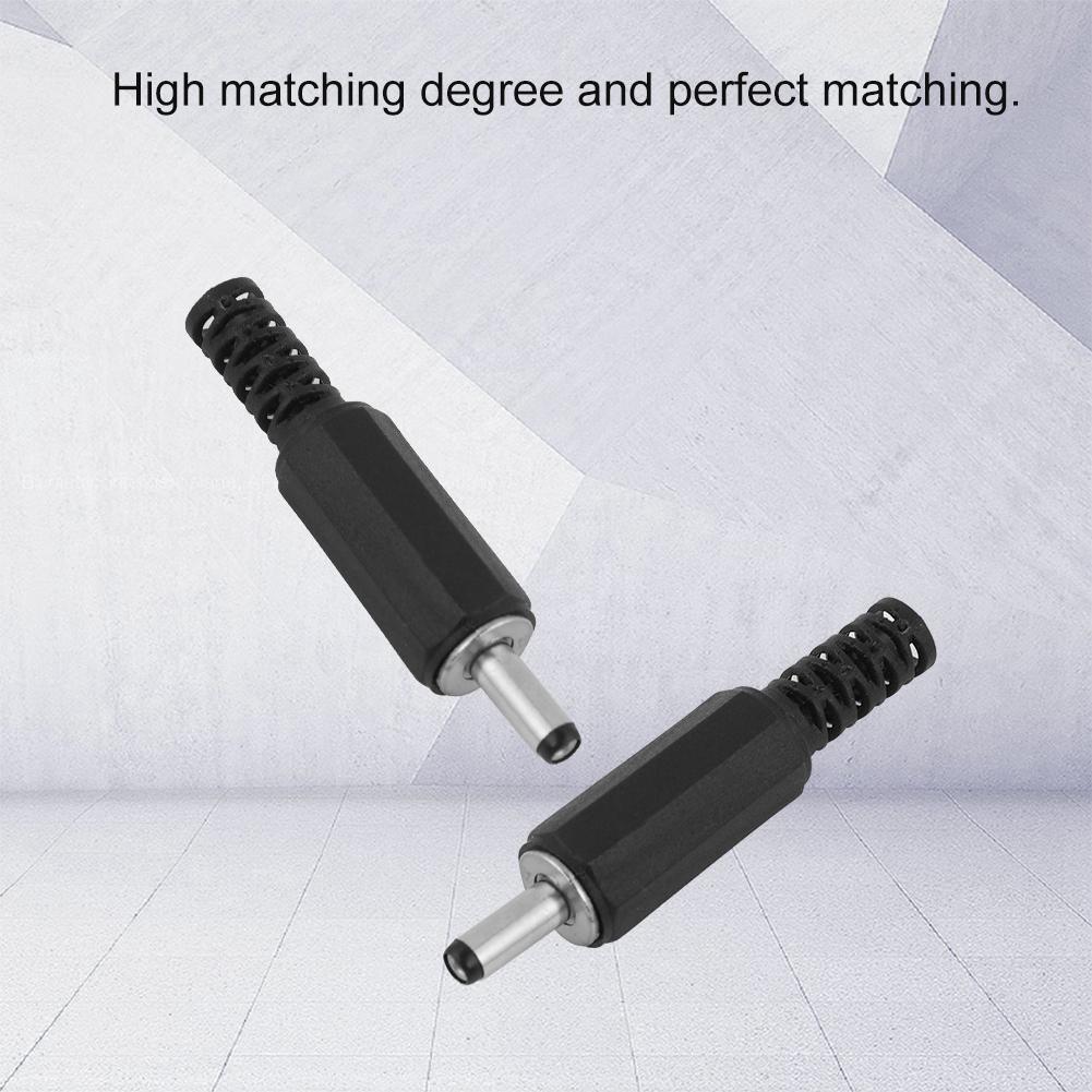 20PCS 3.5mm X 1.35mm DC Male Power Adapter Plug Jack Connector
