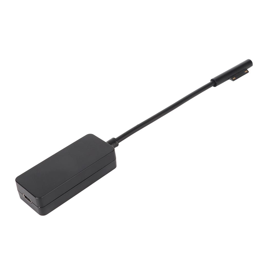 For Surface Connect to USB C Cable 65W Magnetic Antiwear PVC Laptop Charging Cable for Surface Pro 8