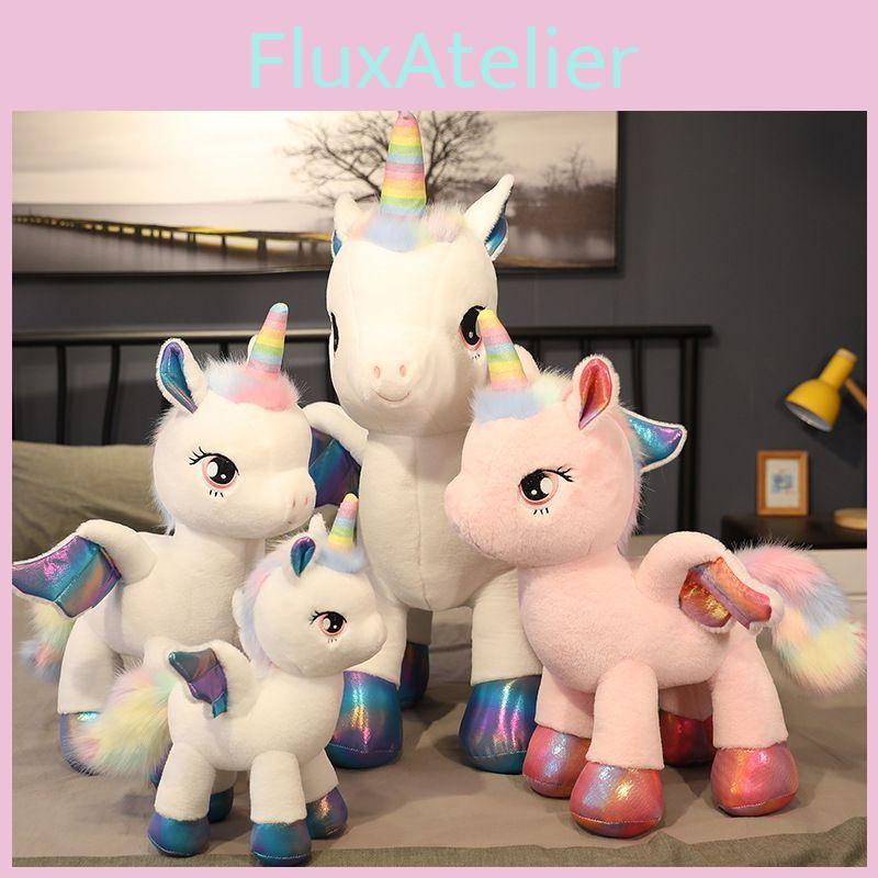 Charming Rainbow Unicorn Plush Toy For Kids Soft And Cute Stuffed Doll Gift