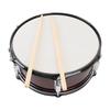 14x5.5in Snare Drum Set Blue Transparent Polyester Drumhead Professional Snare Drum Wine Red Finish