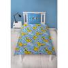 Parure De Lit - POKEMON - Pikachu - Microfibre - 1 Housse De Couette 140 X 200 Cm + 1 Taie 63 X 63 Cm