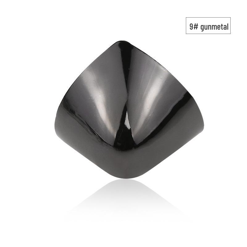 Women's Pointed Toe High Heel Protector - Leather Anti-Kick Decorative Cover with Metal Cap for Shoe Protection.