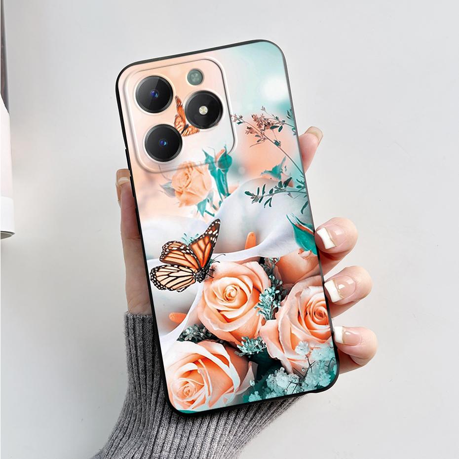 

For Realme C61 Case Realme C63 2024 Fashion Marble Silicone Soft TPU Back Cover For Realme C63 C61 Phone Cases C 63 C 61 Fundas Realme C61