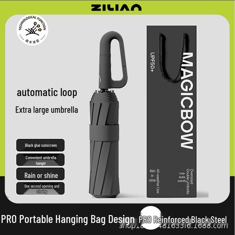 480-Bone Windproof Storm Umbrella: Large, Reinforced Folding Umbrella for Men & Women, Dual-use for Sun and Rain
