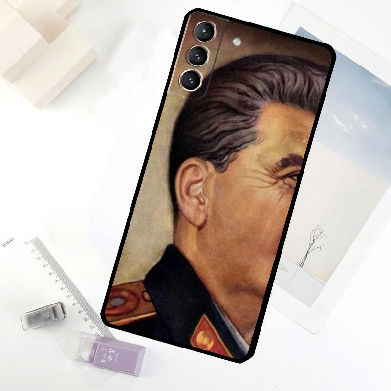 Russian Commander Stalin Phone Case For Samsung Galaxy S20 FE S21 S22 S23 S24 S25 S26 Ultra S10 S25 Plus S25 FE Cover