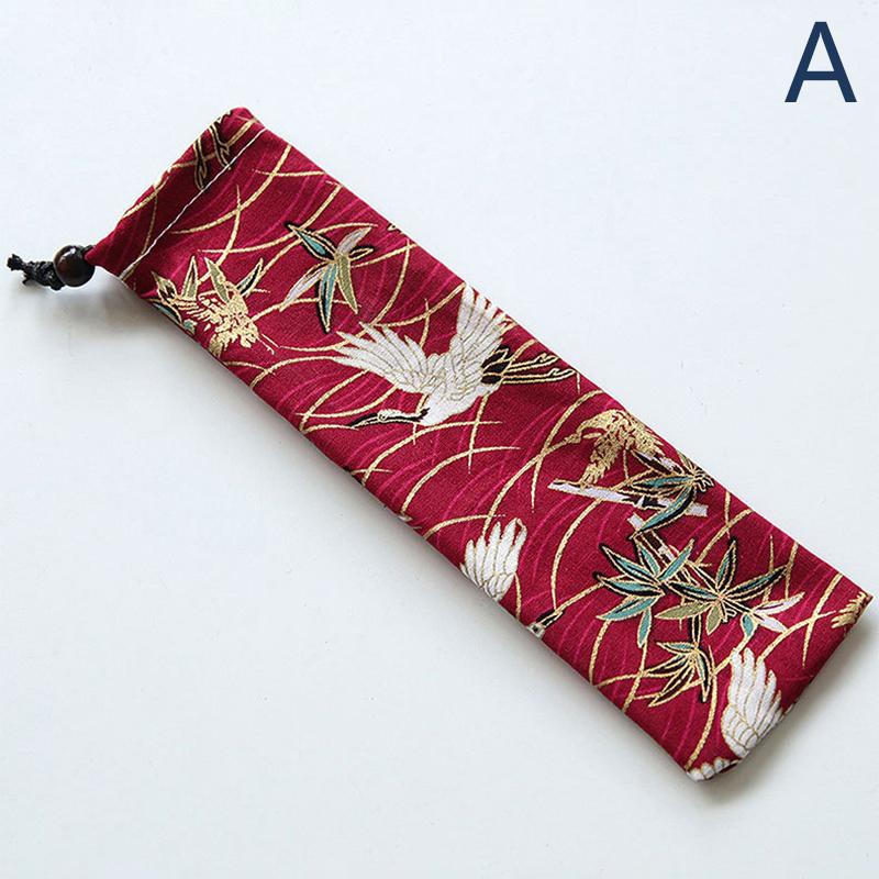 Cutlery Bag Reusable Travel Drawstring Pouch For Kitchen Tableware Fork, Spoon