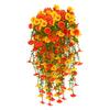 1/2/3/4Pcs Fall Hanging Artificial Morning Glory UV Resistant Realistic Fake Flower Wedding Party Indoor Outdoor Garden Wall Hanging Flower Decoration