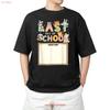Animals Last Day of School Sign My T Shirt End Year For Adult S 4XL Vintage Washed Versatile Stretched Comfortable Soft Homme