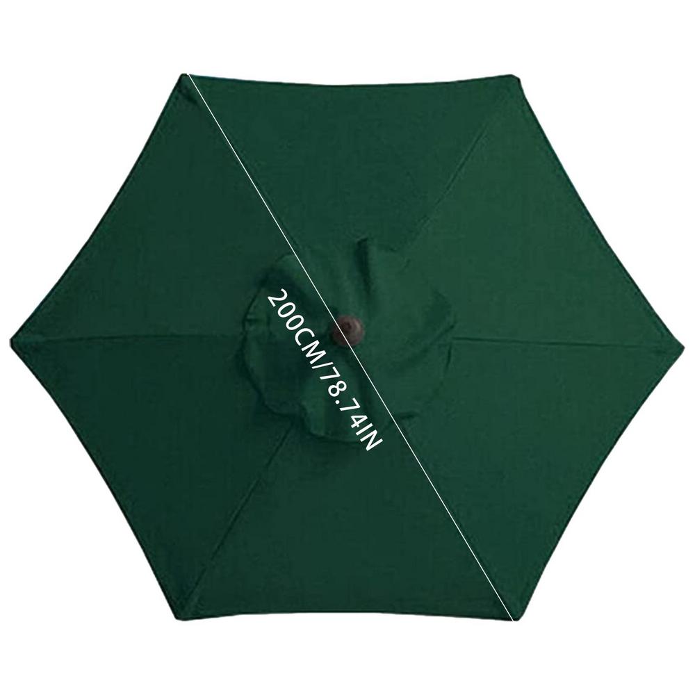 

2/3m Polyester Parasol Cover Outdoor Sunshade Umbrella Cloth Courtyard Parasol Replacement Rainproof Sunscreen Cloth