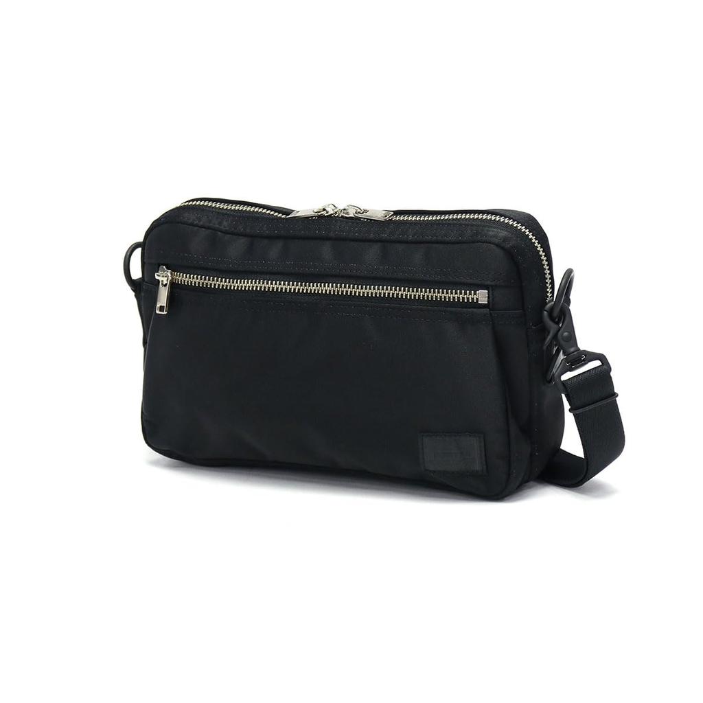Porter Lift Horizontal Shoulder Bag S (Black)