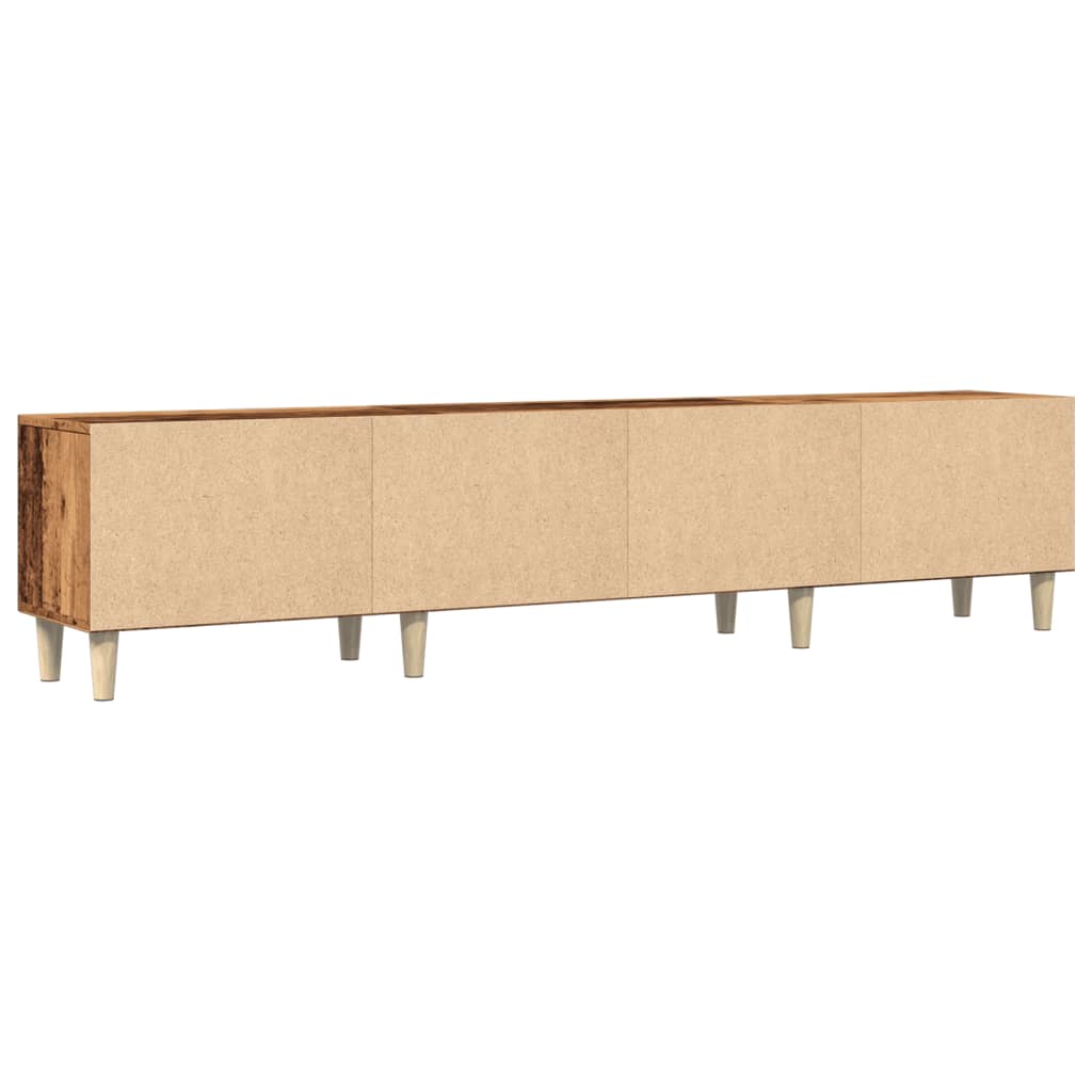Vidaxl Szafka Tv, Stare Drewno, 180X31,5X40Cm, Materiał Drewnopochodny