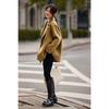 XWI Women's Relaxed Fit Long Wool Coat