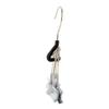 Mawa Hanger Mat 26cm MAWAmat Trouser Hanger for Pants and Skirts 130015000 Silver mawa hanger bulk purchase storage functional closet [MAWA] 5-Pack