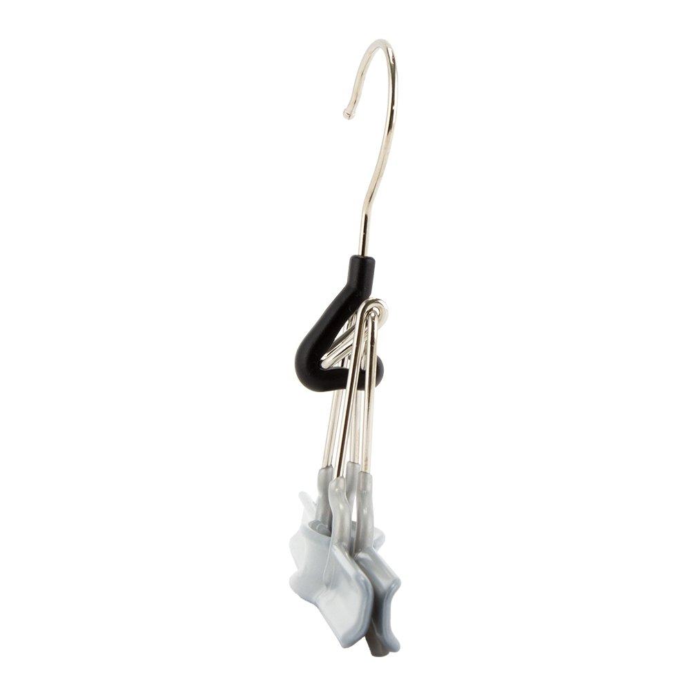 Mawa Hanger Mat 26cm MAWAmat Trouser Hanger for Pants and Skirts 130015000 Silver mawa hanger bulk purchase storage functional closet [MAWA] 5-Pack