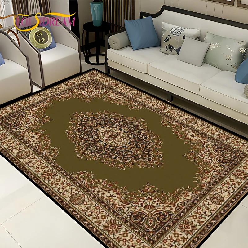 Vintage Fars Halısı Oturma Odası Yatak Odası Bohemya Türk Fas Etnik Kilimler Kaymaz Mandala Geometrik Kapı Paspası Poster Paspas