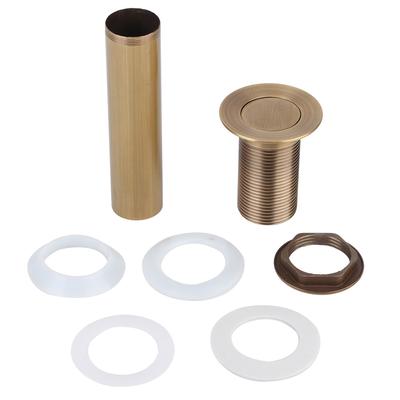 Antiker Stil Klapptyp Messing Badezimmer Abflussstopfen Waschbeckenabfluss ohne Überlauf