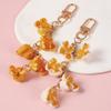 Realistic Popcorn Keychain Pendant Eye Catching Popcorn Keychain Pendant Accessory Perfect for Travel and Leisure
