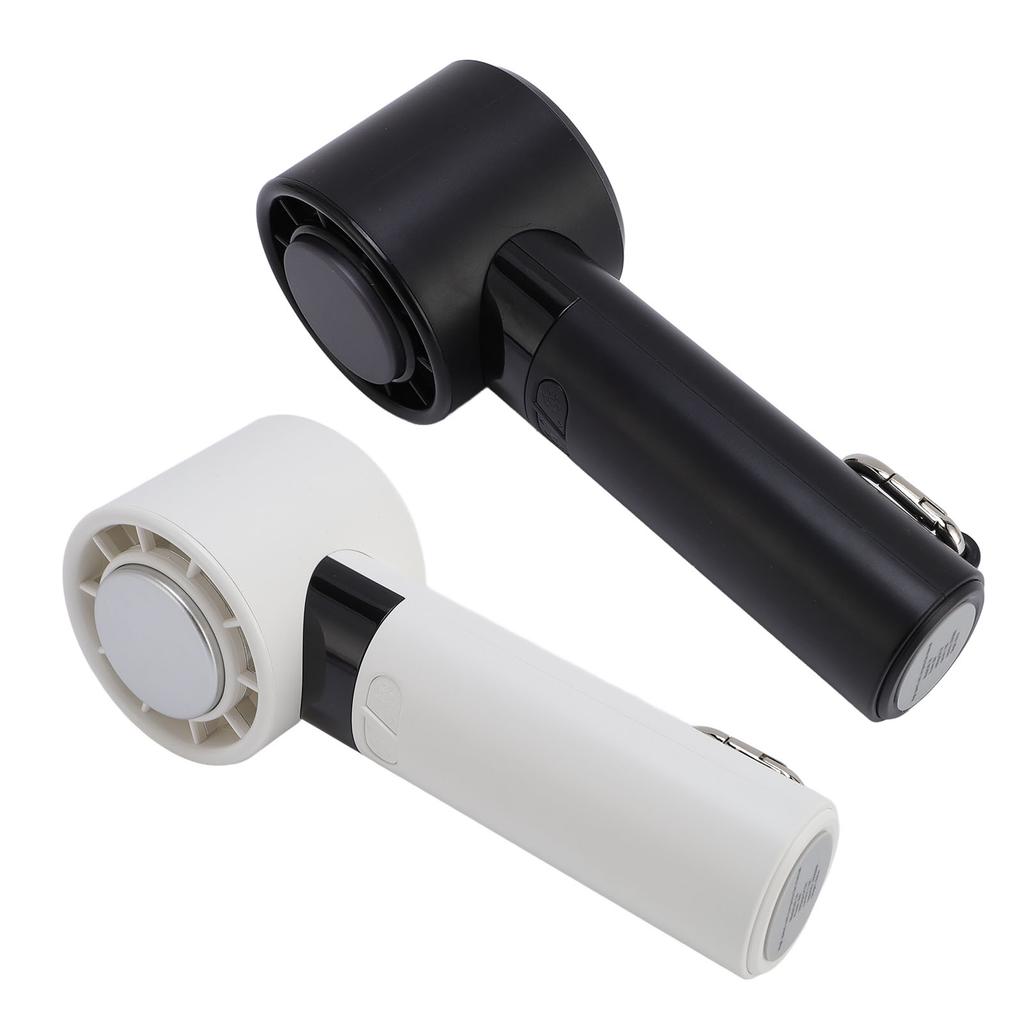Handheld Cooling Fan Adjustable Wind Speed Personal Cooling Fan with Hook for Travel Outdoor 3000mAh