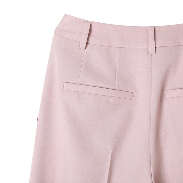 LAP Double-Pleated Stretch Wide Pants Ar2Wp472