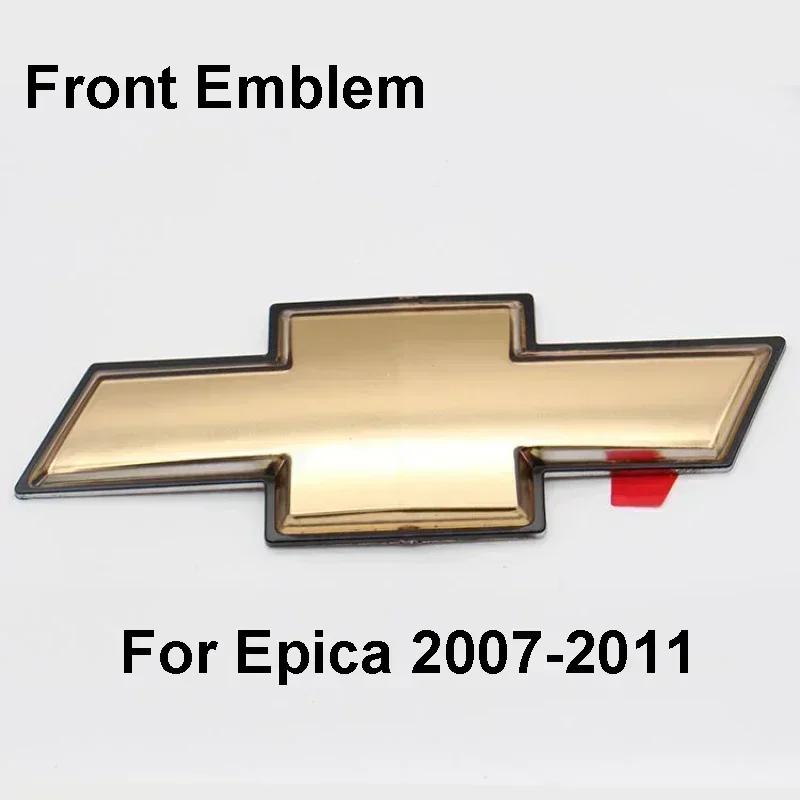 ABS pour Chevrolet Epica 2003-2011 Spark Aveo Captiva 2008-2010 Autocollant Emblème Capot Avant Voiture Accessoires Badge Coffre Arrière