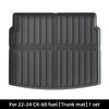 Mazda CX-60 2022-2024 Eco-Friendly TPE Mats: Car Floor, Trunk, Seat Back