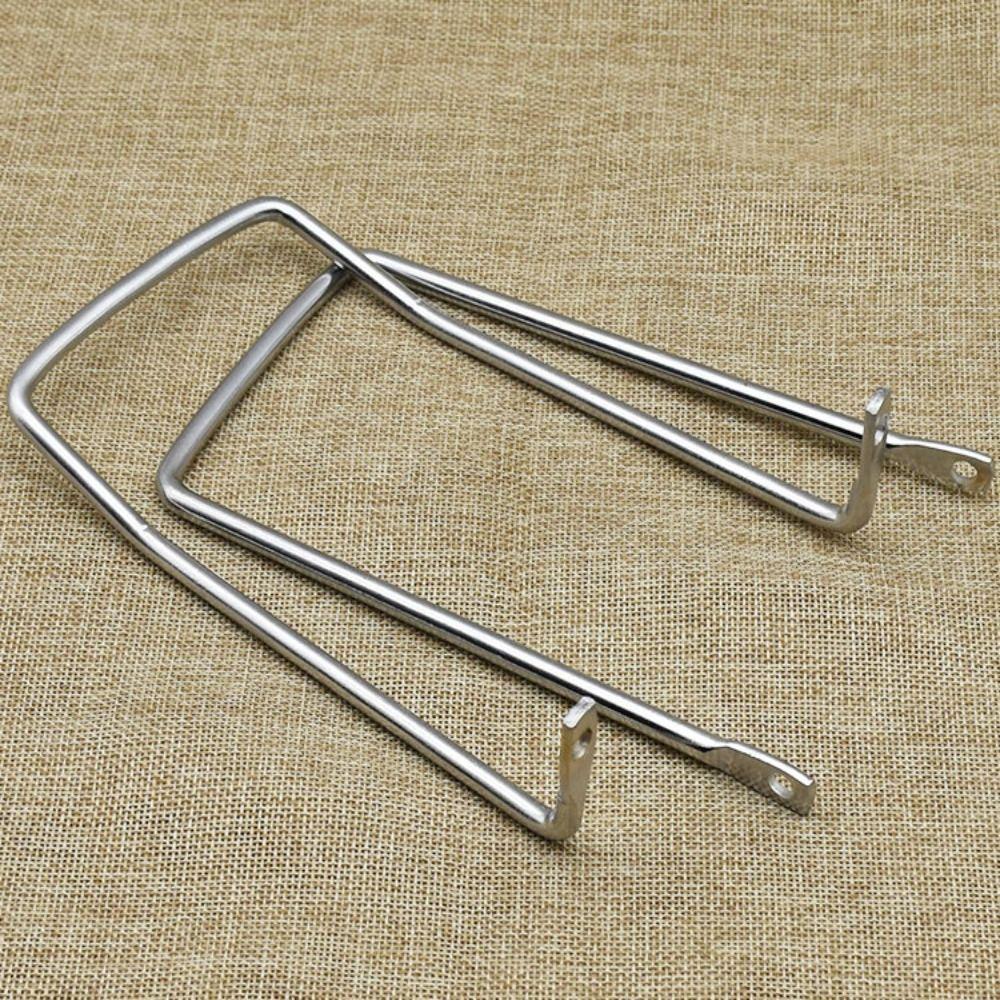 

Кронштейн сріблястого кольору. Прямий/вигнутий вигнутий кронштейн. Аксесуари для електричних велосипедів Straight