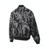 Vans Blur Logo Bomber Woven Sports Zip Fashion Baseball Jacket Men jackets Black Gray VN000J1SDKF