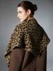 Winter Scarf Women Lady Layers Poncho Elegant Vintage Leopard Print Wrap Shawl Casual Scarve Capa Para Mujer Pashmina Cloak New