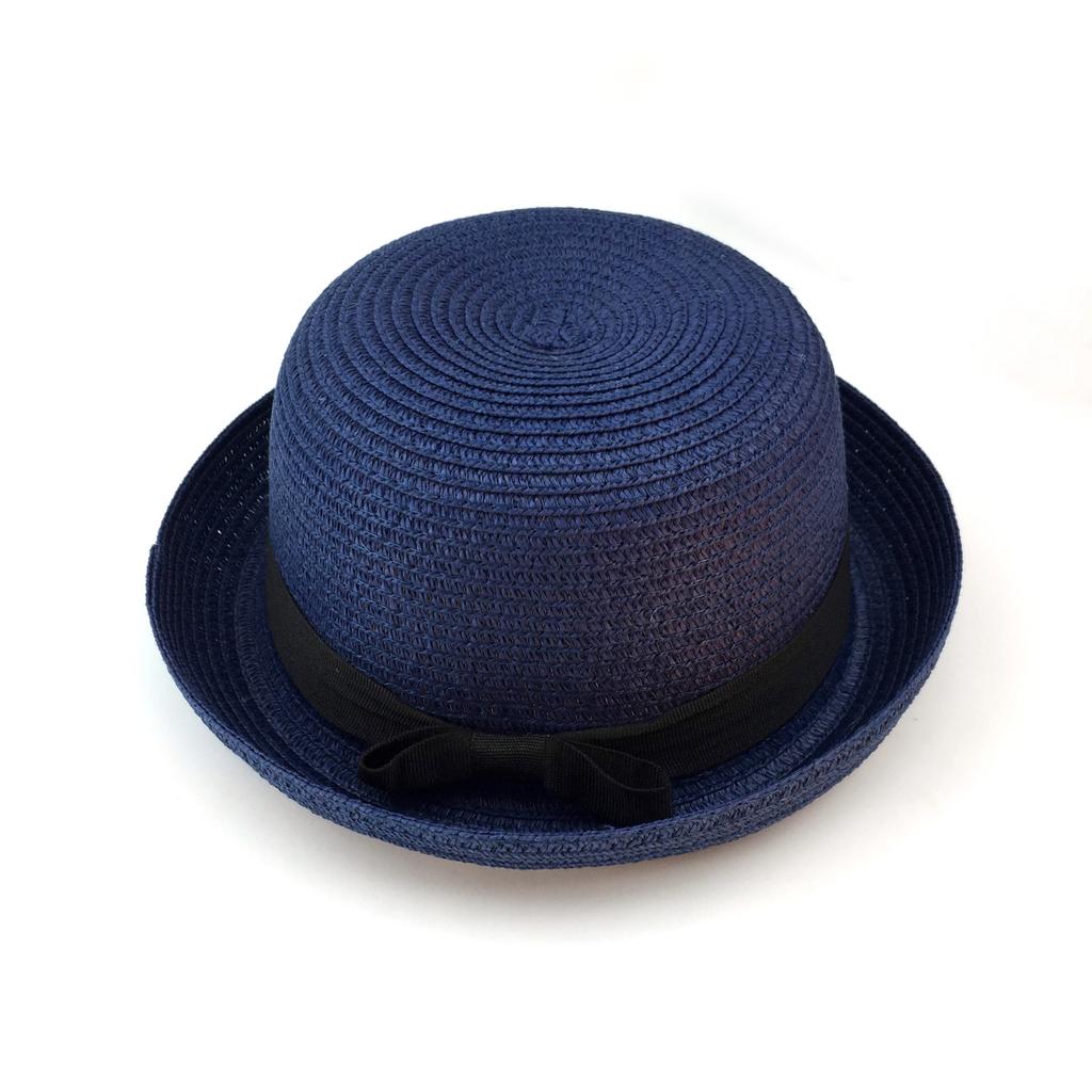 Parent-child Bowknot Children Breathable Hat Straw Hat Kids Hat Boy Girls Cap Summer Outdoor Beach Sunhat Suit Panamanian style